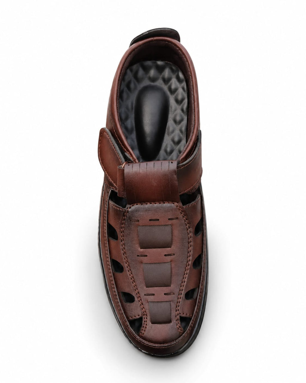 Ultra Soft and Comfortable shoes for Men's ( TPR -210 )-BROWN