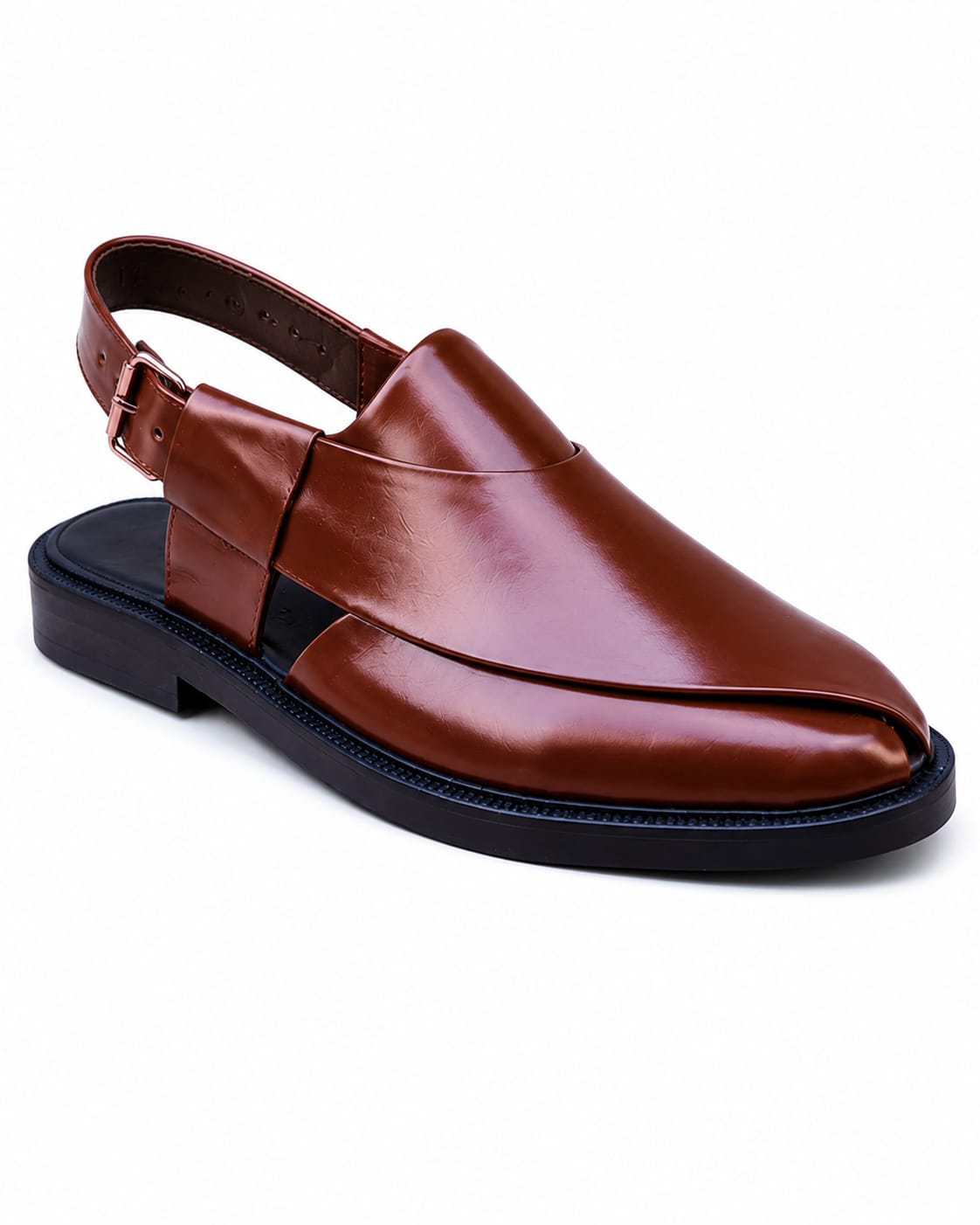 Peshawari Chappal for Men's - BROWN
